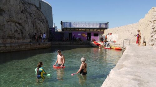 La piscine du Vallon des Auffes