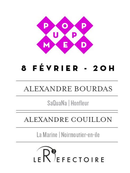 Pop up Med 3 au Refectoire Marseille